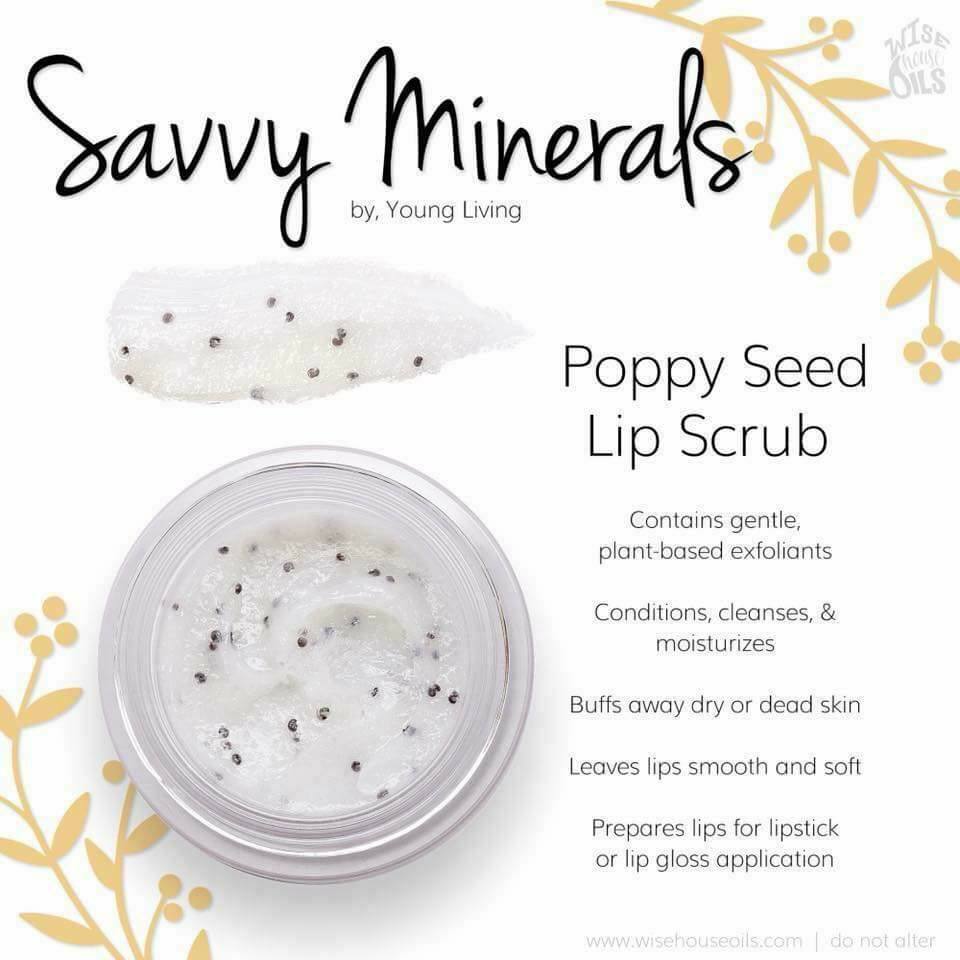 Young-Living-Savvy-Minerals-Poppy-Seed-Lip-Scrub