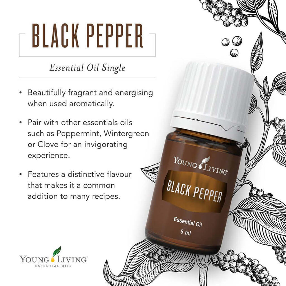 Doterra - Black Pepper Essential Oil - 5 ml