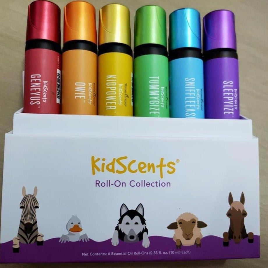 Young 2024 living Kidscents roll on collection