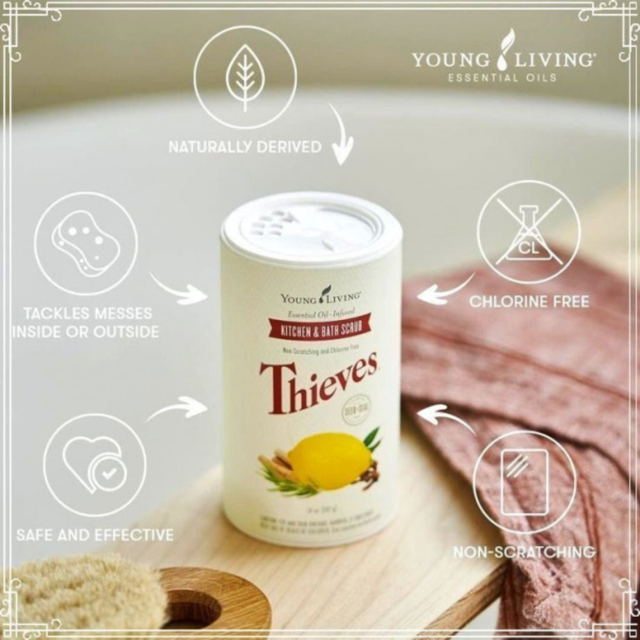 Thieves Kitchen and Bath Scrub: My New Favorite Cleaning Scrub! - The  Inspired Room