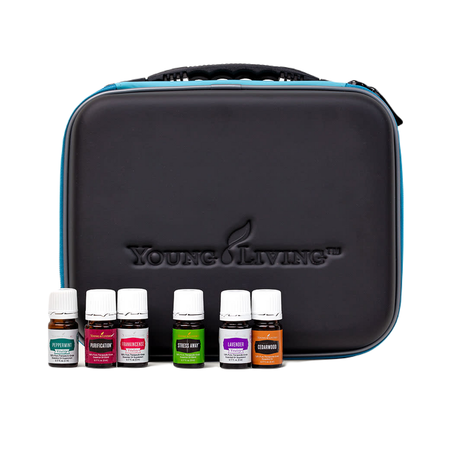 Young Living 30 Oil Case - Blue – Essential Oil Life